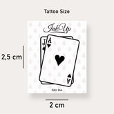 Spielkarten Tattoo